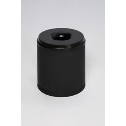 VAR Papierkorb feuersicher Löschkopf schwarz 30 l