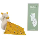 Kaloo Schmusetuch Katze 18 cm Gelb