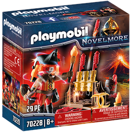 Playmobil Novelmore Burnham Raiders Feuerwerkskanonen und Feuermeister 70228