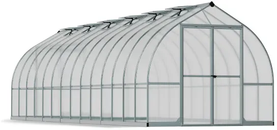 Palram-Canopia Alu Gewächshaus Bella 8x28 BxTxH 244x843x219cm 20,6m2 6mm HKP