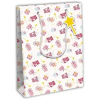 Clairefontaine 6x Magie, Excellia, Geschenktasche L 26,5x14x33 cm Rosa