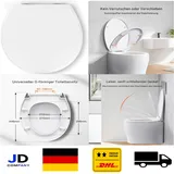 Pipishell WC Sitz mit Absenkautomatik Weiß