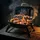 Relaxdays Tischgrill schwarz