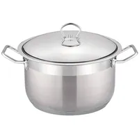Cheffinger XXL Kochtopf Topf Ø40 Edelstahl mit Deckel 26L