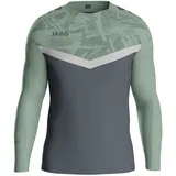 Jako Sweat Iconic anthra light/mintgrün/soft grey XL