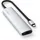 Satechi USB-C 7-in-1 Slim Multiport Adapter mit Ethernet Silber