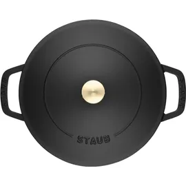 Staub Chistera Bräter 24 cm schwarz