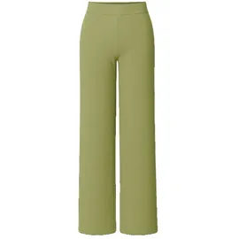 Base Level Curvy "Arah", Damen, Gr. 54/56, Länge 30, grün, Web, Obermaterial: 97% Polyester, 3% Elasthan, loose fit extralang, Hosen Treggings, mit elastischem Bund