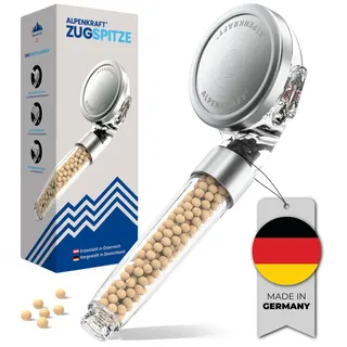 ALPENKRAFT ZugSpitze Duschkopf Premium Schwarz 27271000