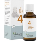 Homöopathisches Laboratorium Alexander Pflüger GmbH & Co. KG Biochemie Pflüger 4 Kalium chloratum D 6 Tropfen