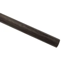 GARDINIA Holz-Gardinenstange Country Ø 25 mm Kolonial gebürstet 240 cm