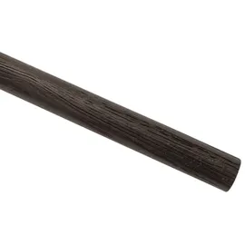 GARDINIA Holz-Gardinenstange Country Ø 25 mm Kolonial gebürstet 240 cm