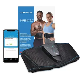 Compex Corebelt 5.0 Bauch- und Rückentrainer Set S/M Schwarz