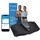 Compex Corebelt 5.0 Bauch- und Rückentrainer Set S/M Schwarz