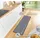 HANSE HOME Kitchen Herz Küchenläufer 50 x 150 cm Grau