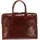 the Bridge Aktentasche Leder 35 cm Laptopfach braun