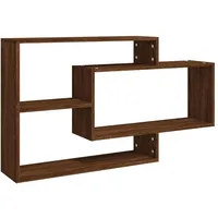vidaXL Wandregal 104 x 20 x 58,5 cm Braun