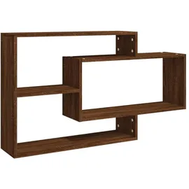 vidaXL Wandregal 104 x 20 x 58,5 cm Braun