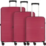 American Tourister Summer Hit Koffer-Set 3-tlg. rosa
