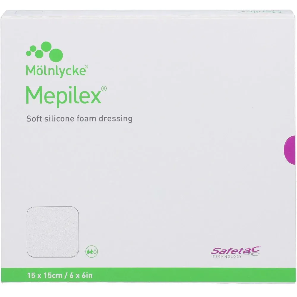 MEPILEX 15x15 cm Schaumverband 5 St