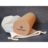 Ergotopia Ergotopia® Faszienrolle aus ökologisch-nachhaltigem Kork/Massagerolle aus Naturmaterial zur Selbstmassage im Alltag/Fitnessrolle für gesundes Faszientraining