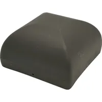 Pfostenkappe 9 x 9 cm braun