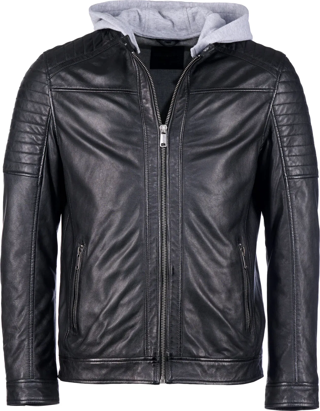 Mustang Teramisu, Lederjacke - Schwarz - XXL