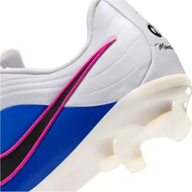 Nike Tiempo Maestro Academy FG/MG Kinder white/black-racer blue-pink blast 36