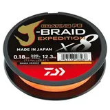 Daiwa J-Braid Expedition, smash orange - 300 m, orange, Ø mm: 0,24 / 300 m