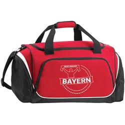 multifanshop Sporttasche - Bayern - Meine Fankurve - Druck weiß - Tasche