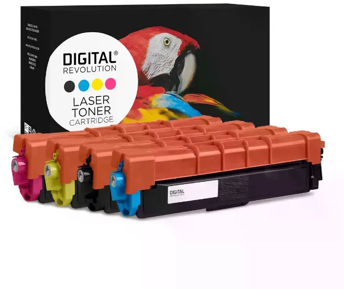 4 Digital Revolution Toner ersetzt Canon 055H Multipack KCMY