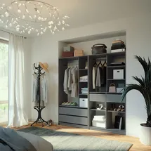 Vicco Kleiderschrank Elmo 100 x 200 cm Set