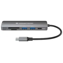 Conceptronic DONN11G 6-in-1 USB 3.2 Gen 1 Dockingstation
