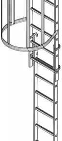 ZARGES Fluchtleiter LM ca. 2.50 m
