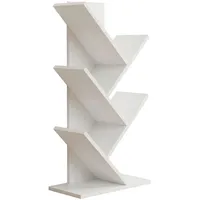 VCM Nulis L Standregal 40 x 30 x 180 cm Weiß