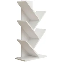 VCM Nulis L Standregal 40 x 30 x 180 cm Weiß