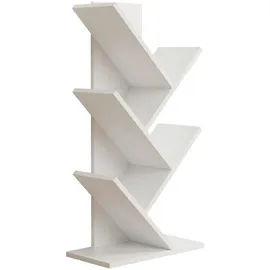 VCM Nulis L Standregal 40 x 30 x 180 cm Weiß