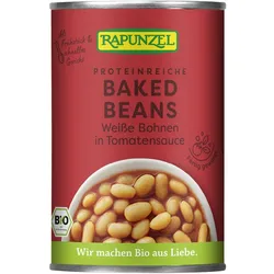 Rapunzel - Baked Beans, weiße Bohnen in Tomatensauce 400 g