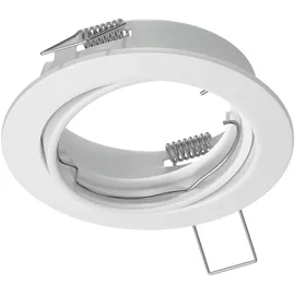 ledscom.de Deckeneinbaurahmen rund weiß glänzend