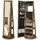 Songmics Schmuckschrank 360° drehbar, vintagebraun