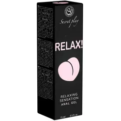«Relax» Anal Gel - 100 % natürlich, vegan, kompakt (0.015 l) 15 ml