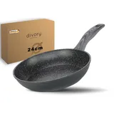 DIVORY Pfannen-Set 2-tlg. 24 cm + 28 cm