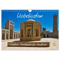 Calvendo Usbekistan Mythos Seidenstraße hautnah (Wandkalender 2026 DIN A4