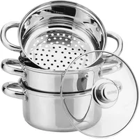 Kinghoff Dampftopf 18 cm rund