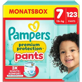 Pampers Premium Protection Pants Gr. 7 (17+ kg) 123 St.
