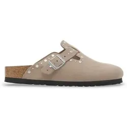 BIRKENSTOCK  Clogs SCHUHE  BOSTON RIVET  in Beige, 40