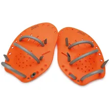 Zoggs Matrix Hand Paddles, Handpaddel für Schwimmer, Medium, Orange