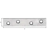 GAH Alberts Flachverbinder 80 mm x 15 mm x 1,75 mm 100 Stück