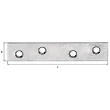 GAH Alberts Flachverbinder 80 mm x 15 mm x 1,75 mm 100 Stück