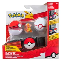 Jazwares Pokémon Clip N Go Gürtel-Set